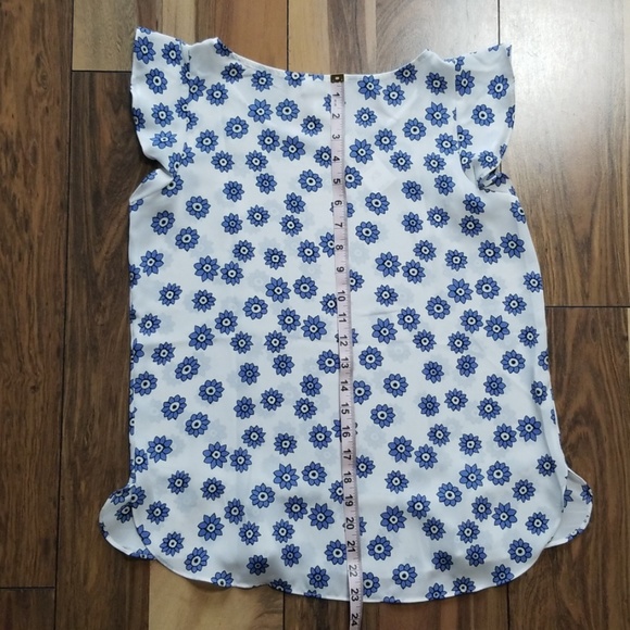 Loft peplum floral top - Picture 5 of 8